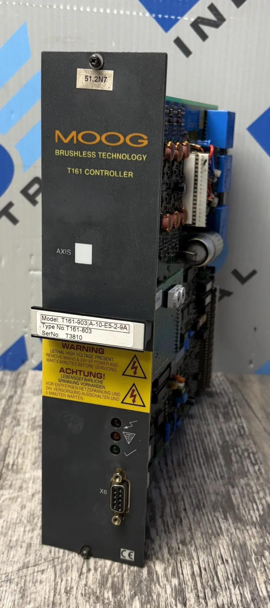 USED MOOG T161-903 A-10-E5-2-9A T161-803