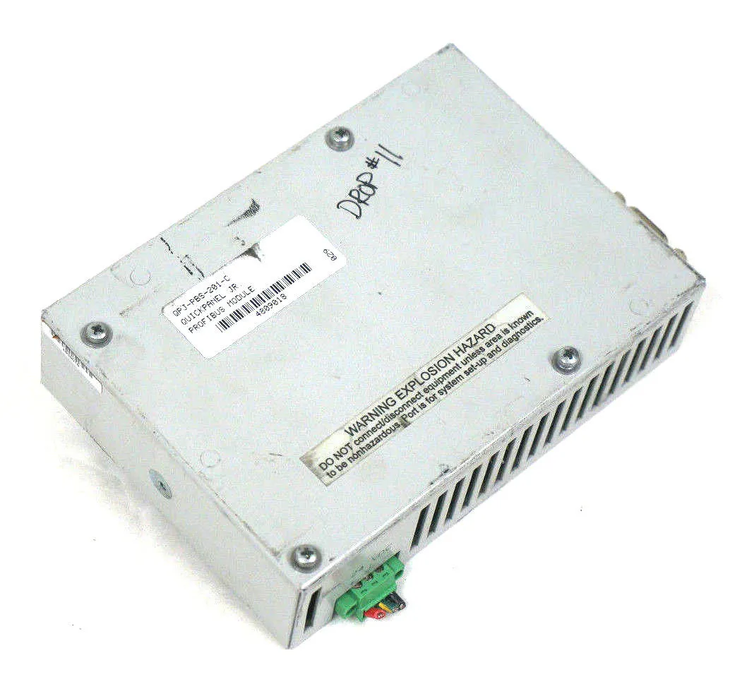 TOTAL CONTROL QPJ-PBS-201-C PROFIBUS MODULE QPJPBS201C