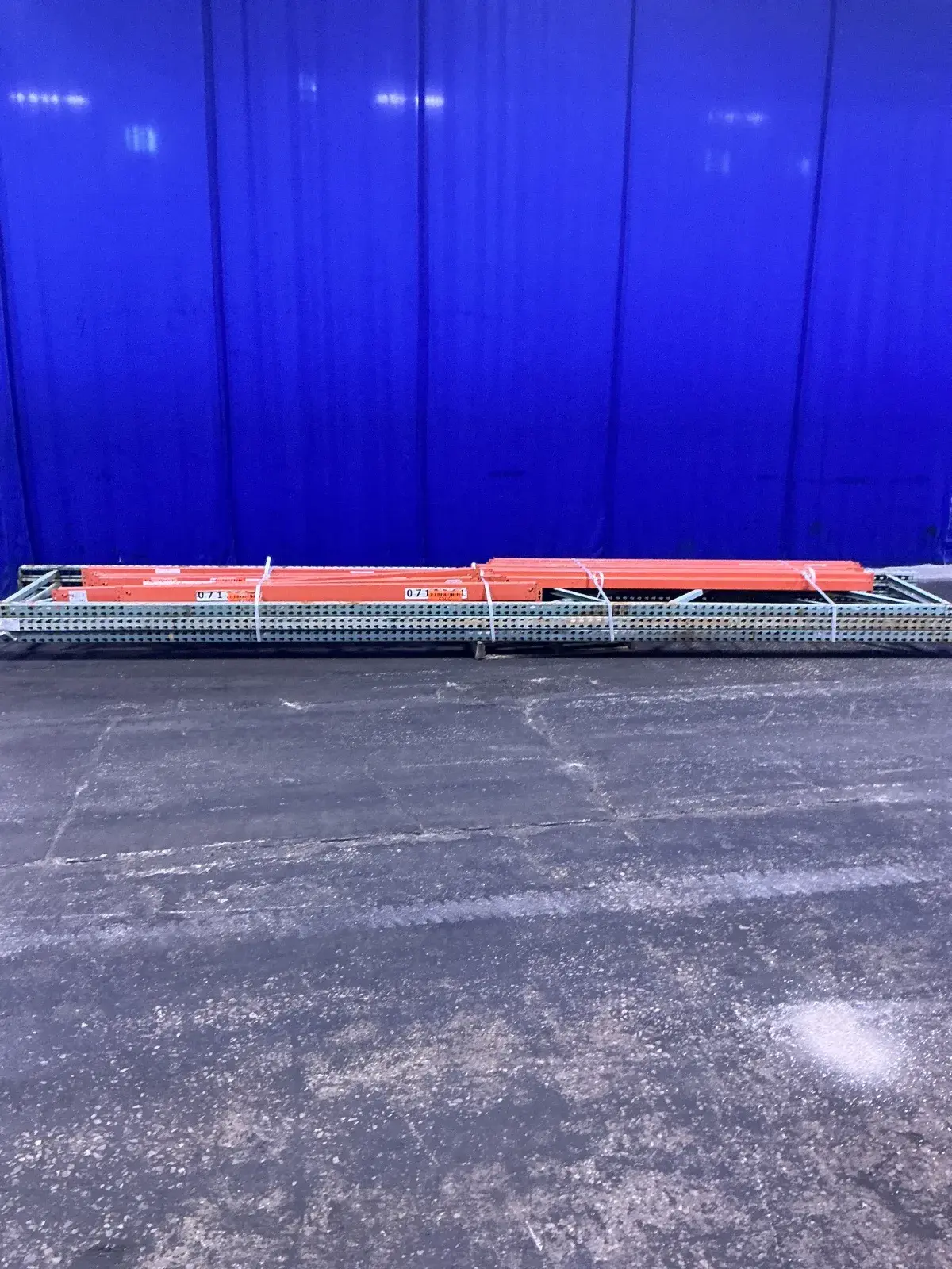 44” X 240” Pallet Racking - Teardrop