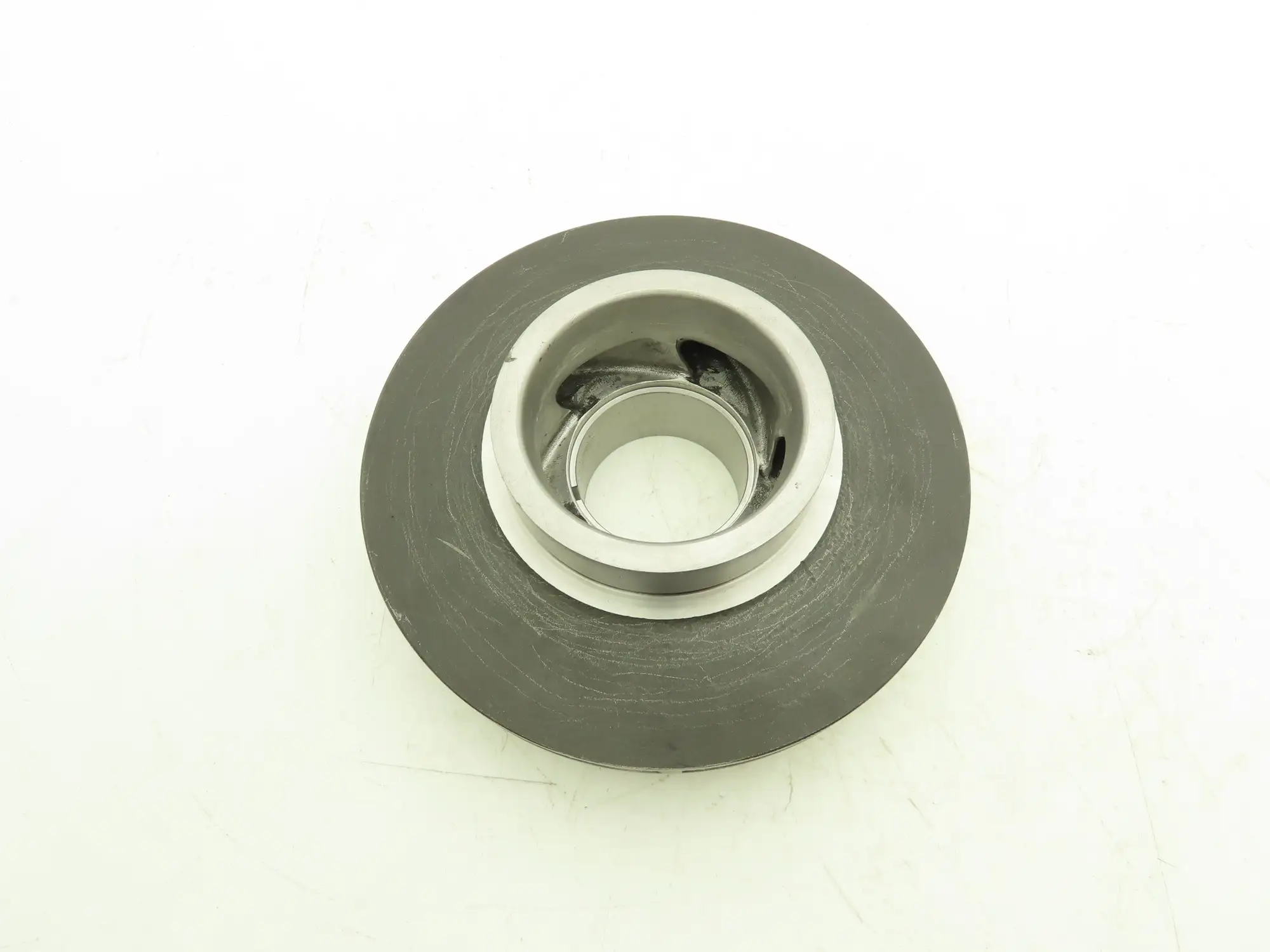 Centrifugal Pump Impeller 60mm Keyed Bore 203mm OD Steel