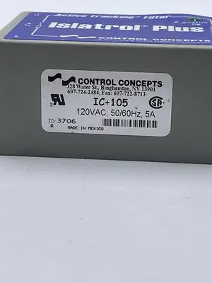 USED CONTROL CONCEPTS CONTROL CONCEPTS IC+105