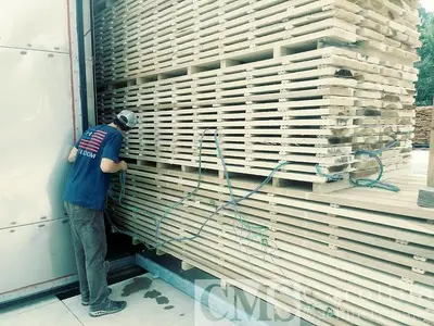 USED BIG ON DRY THW THERMAL MODIFICATION KILN