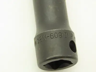 Williams 12M-609 IMP 3/8" Drive 9MM 6 Point Impact Socket Deep 2-1/8"L Lot of 13