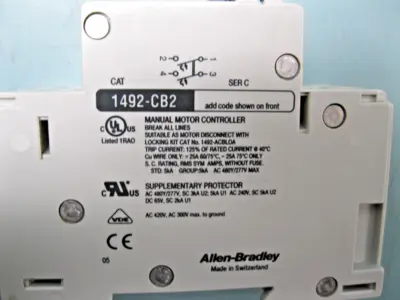 USED Allen-Bradley 1492-CB2