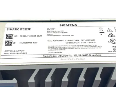 USED SIEMENS SIMATIC