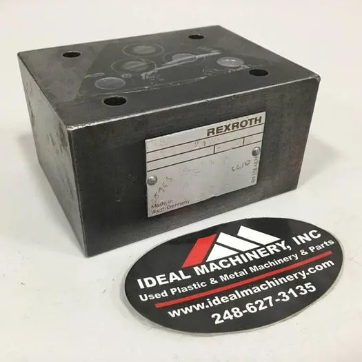 Used REXROTH Z1S10T122VW4 Valves/Fittings Michigan US | Ideal Machinery #602902