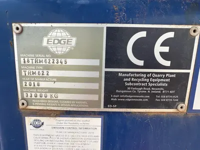 Used 2018 EDGE TRM622 Trommel Screener New Jersey US | Proxy Equipment #1385201