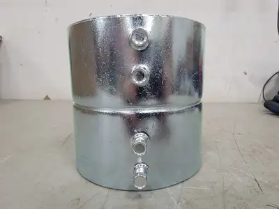 4" Set Screw Steel Coupling Connector (Box of 7)