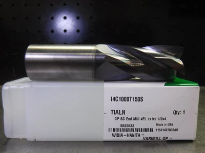Kennametal 1" Solid Carbide Endmill 4 Flute I4C1000T150S (LOC1577)