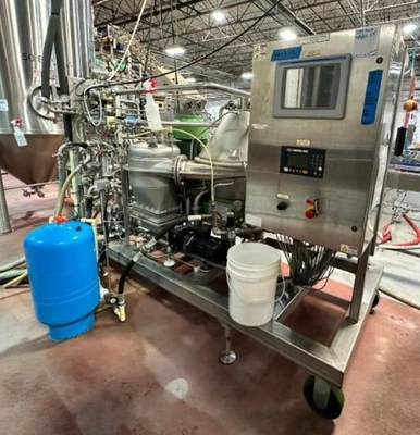 Westfalia GSC 45-06-177 Hydrostop clarifier skid, 316SS.