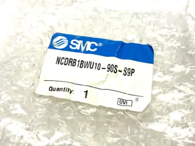 USED SMC DOUBLE ACTING 10MM ROTARY VANE ACTUATOR  W/ AUTO SWITCHES