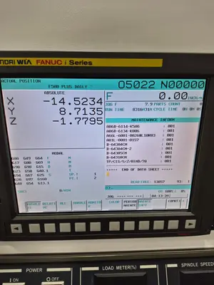 2016 HYUNDAI WIA F500 Vertical Machining Centers | Toolquip, Inc. (25)