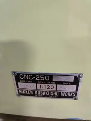 USED 1998 NIKKEN CNC-250FA