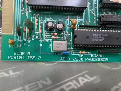 Oxford Analytical Instruments Ltd. PC6191 ISS 2 LAB-X 2200 Processor Board Used