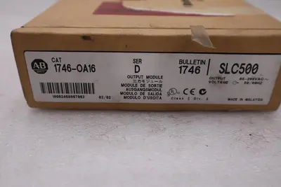 NEW Allen Bradley 1746-OA16 /D SLC 500 16-Channel 120/240VAC Output Module #H454