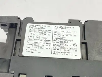 Used Siemens SIRIUS Power Contactor AC-3 15 KW/400V AC PLC Contactors Michigan US | Maverick Industrial Sales #1401980