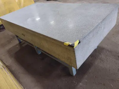 8' X 4' X 14" CHALLENGE PRECISION LAYOUT INSPECTION GRANITE TABLE: STOCK #23799