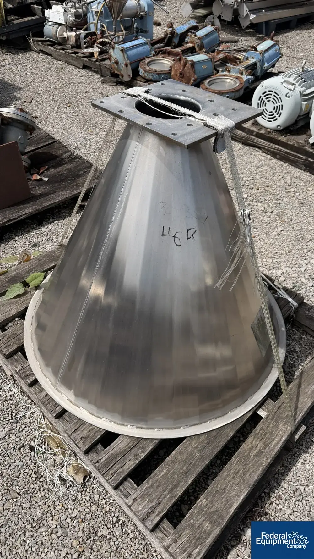 N/A Stainless Steel Hopper