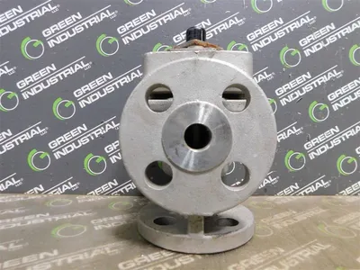 1/2 Durco G411 3-Way Plug Valve Class 150  CF8M Used