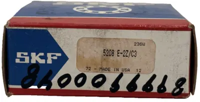 New | in-Stock SKF 5208E2Z/C3 Bearings Michigan US | SB Industrial Supply #1228543