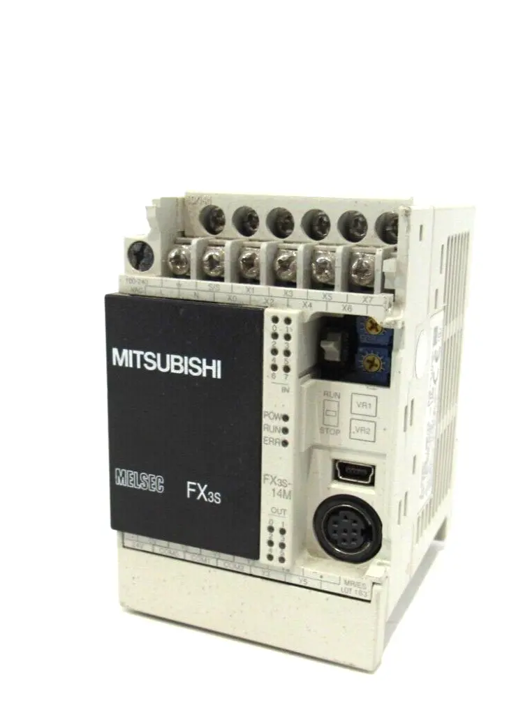 USED MITSUBISHI FX3S-14MR/ES PROGRAMMABLE CONTROLLER FX3S14MRES