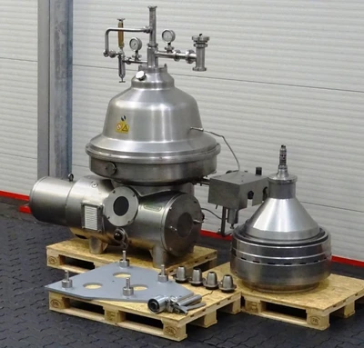 Westfalia CND 215-01-076 bacteria separator, 316SS.