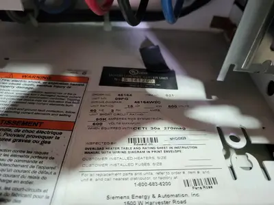 Full Voltage Non-Reversing MCC Bucket Size 2