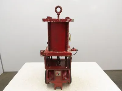 Red Valve Series 5200 Pneumatic Pinch Valve 2.5" Flanged EPDM w/Positioner