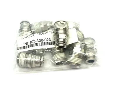 New | in-Stock Numatics Push-to-Connect Straight Male Fitting Parts (Hydraulics and Pneumatics) Michigan US | Maverick Industrial Sales #1399916