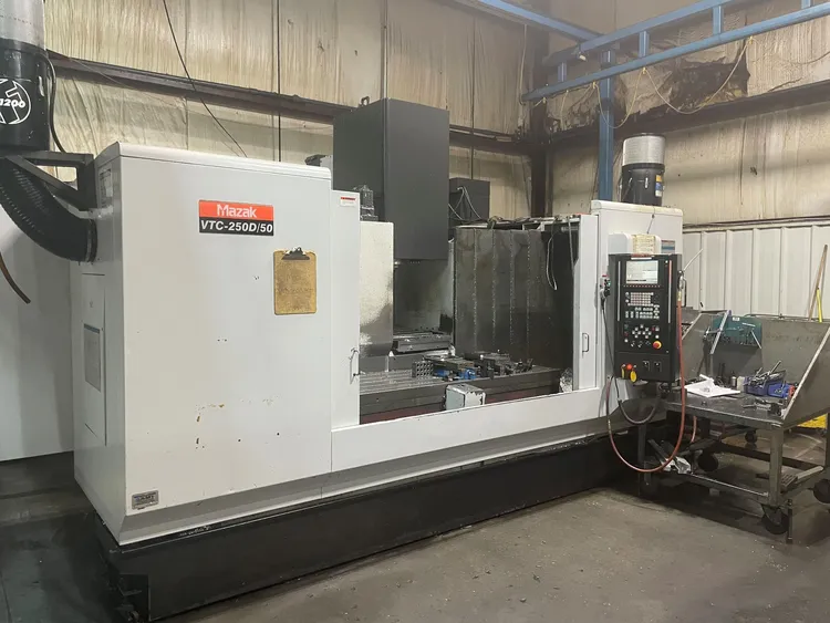 Used 2007 MAZAK VTC-250/50 Vertical Machining Centers Texas US | Machinery Resources International #948697