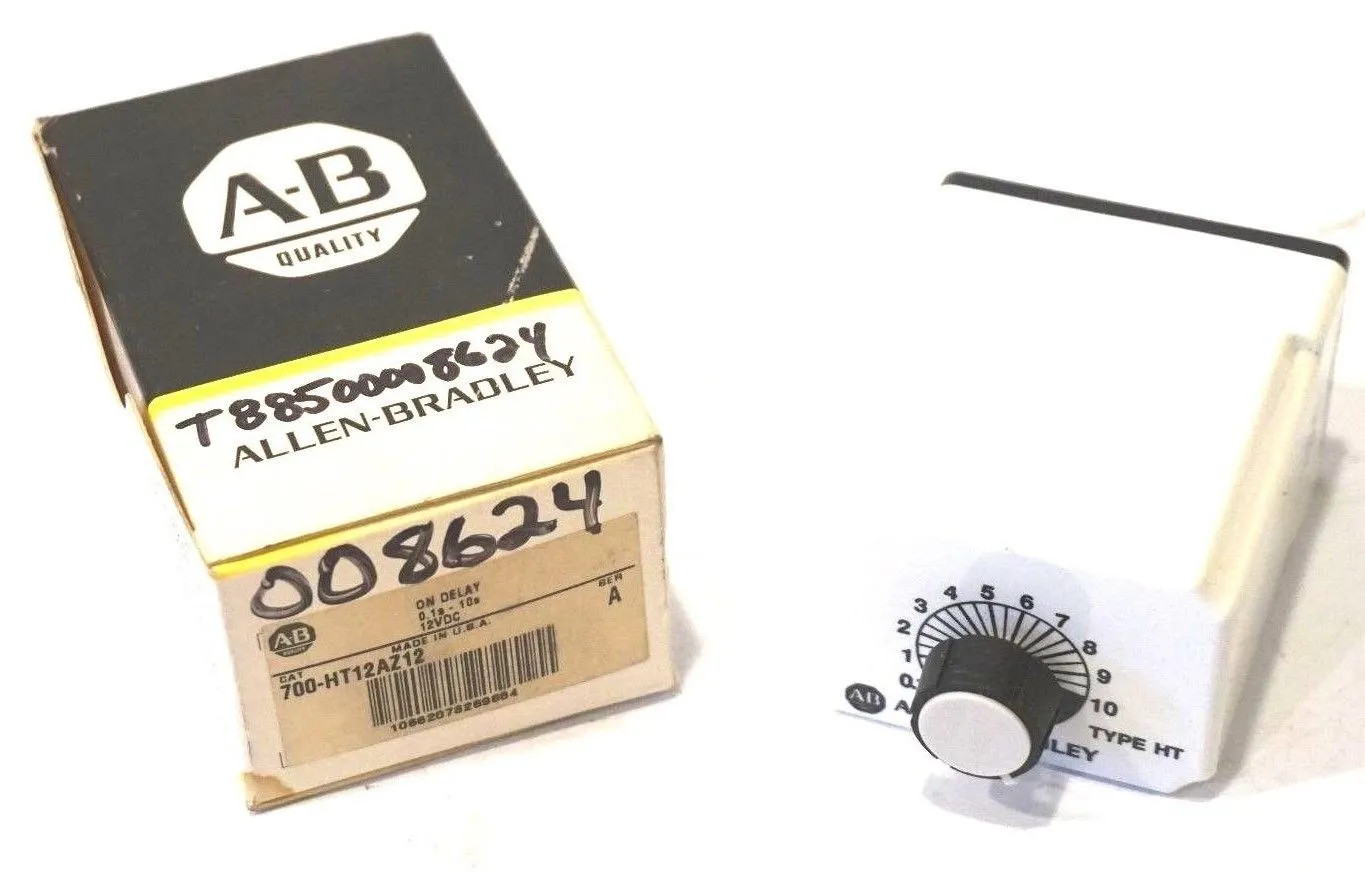 NEW ALLEN BRADLEY 700-HT12AZ12 SER.A TIMING RELAY 700HT12AZ12