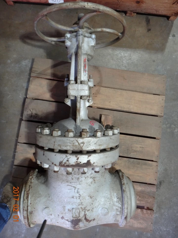 Lunkenheimer 10", class 600, WCB, Gate Valve