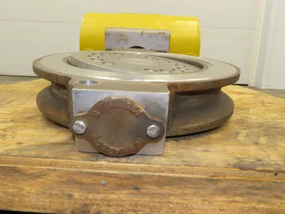 Tricentric B16.34 12" Butterfly Wafer Valve With Hytork 4580 Pneumatic Actuator