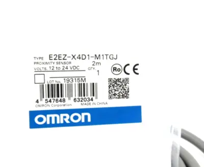 NEW OMRON E2EZ-X4D1-M1TGJ 2M PROXIMITY SENSOR E2EZX4D1M1TGJ
