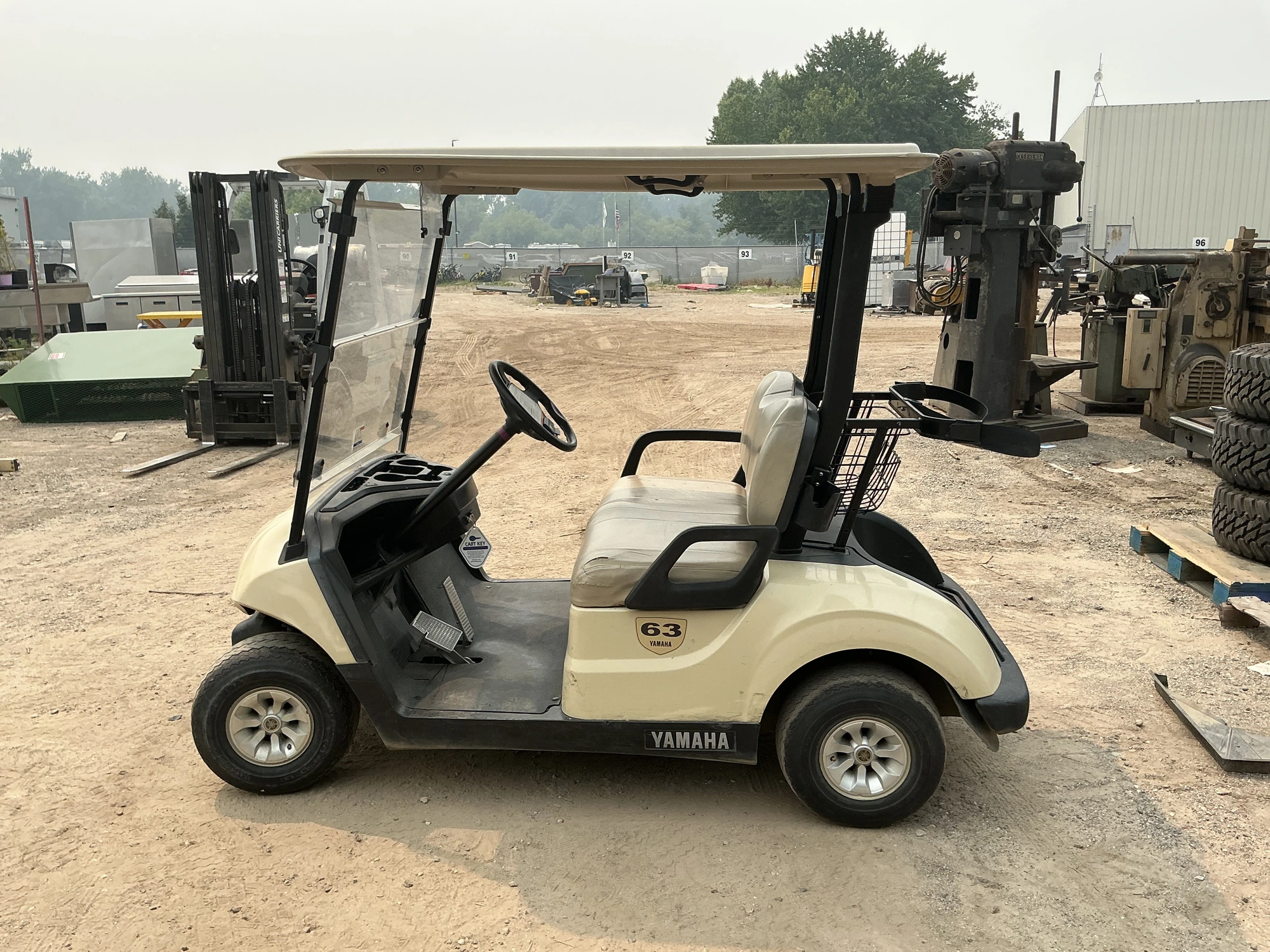 Used 2018 YAMAHA GAS POWERED GOLF CART Golf Carts Michigan US | Miedema Asset Management Group #1313849