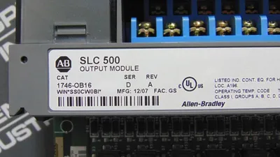 Allen Bradley 1746-OB16/D SLC 500 Output Module Rev. A Used