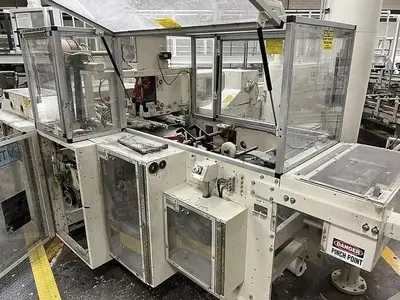 VTP VALLEY TISSUE PACKAGING MODEL 8450 SINGLE ROLL TISSUE WRAPPER