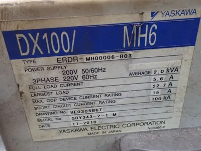 Used MOTOMAN / YASKAWA ELECTRIC MH6 Robots | HGR 24 #736055