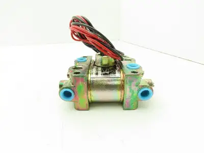 Honeywell Skinner V935DEP2100 Solenoid Valve 4-Way NO 24VDC 100 PSI 1/4" NPT