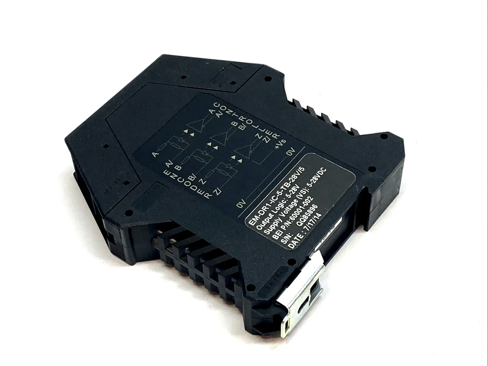 USED BEI OPTICAL ISOLATOR DUAL CHANNEL 5V 1MHZ EM-DR1-IC-50TB-28V/5