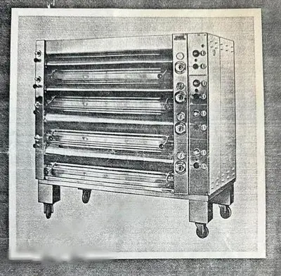 Elektro-Dahlem oven - bakery - pizza - steam injection