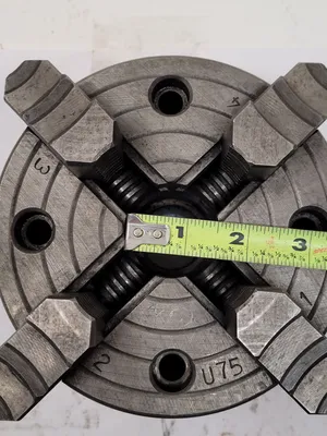 KC U75 - 6in - 4 Jaw Chuck Tooling & Accessories, Lathe Chucks | Machinery Central (7)