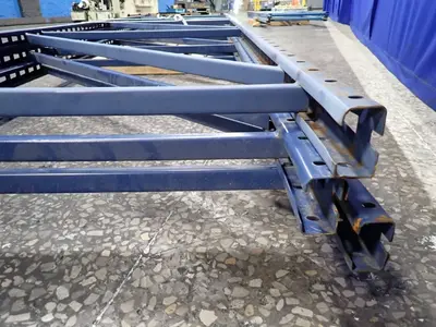 38" X 167" Pallet Racking Uprights - Keystone