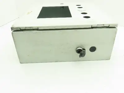 Hoffman CSD16166 Electrical Enclosure 16x16x6" Wall Mount Panelview 700 8.5x6"