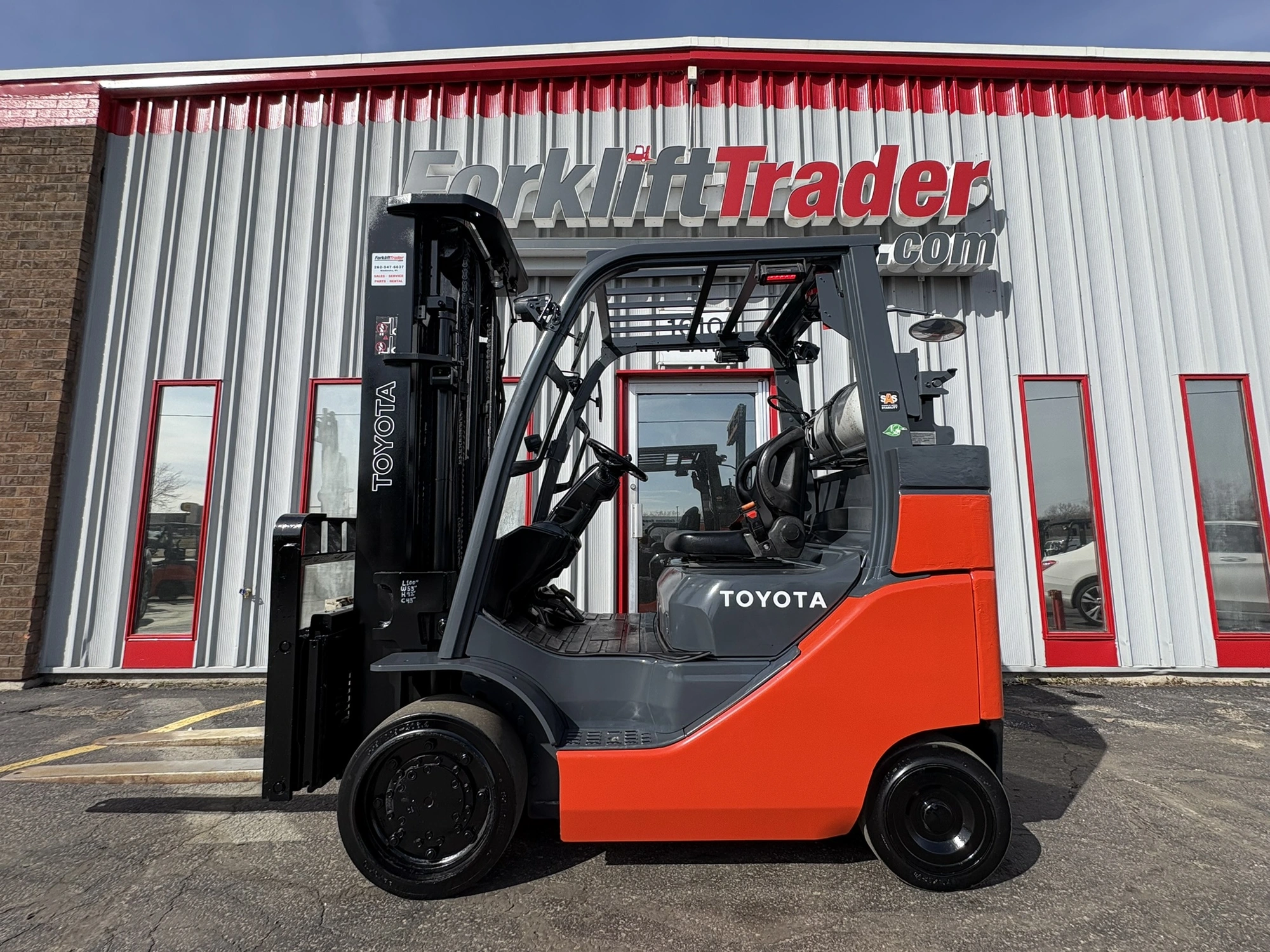 USED 2020 TOYOTA 8FGC35U-BCS