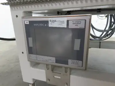 Wipotec OCS HC-SL Checkweigher High Speed Belt Weigh Conveyor w/Control Panel