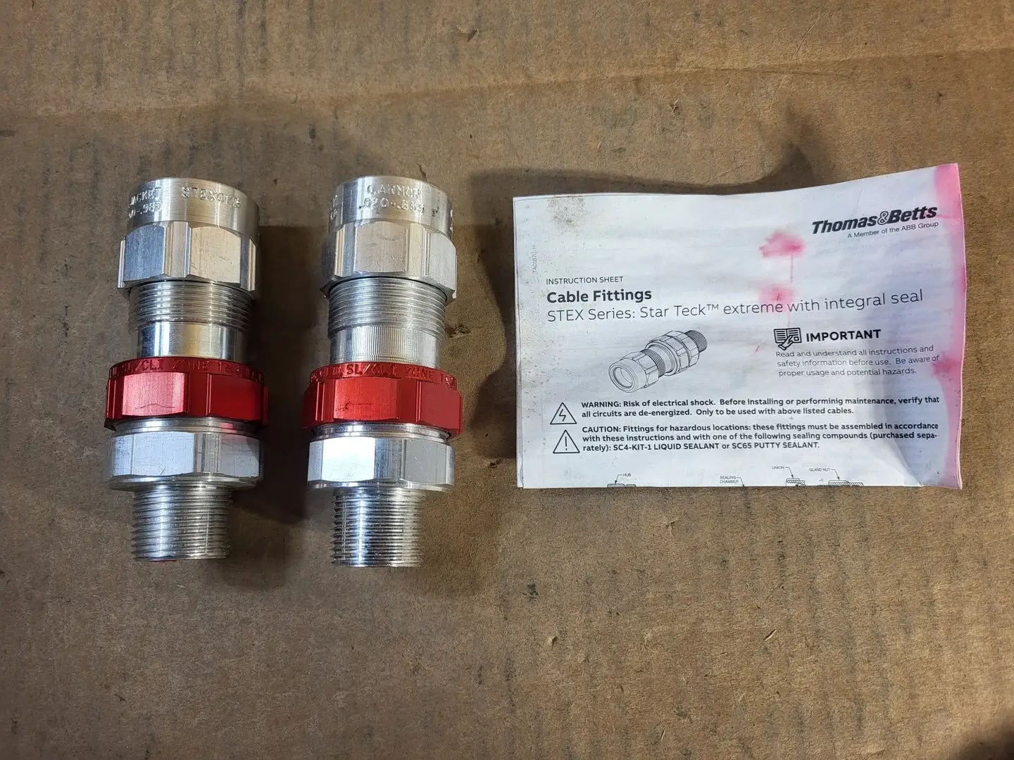 NEW THOMAS & BETTS STEX075