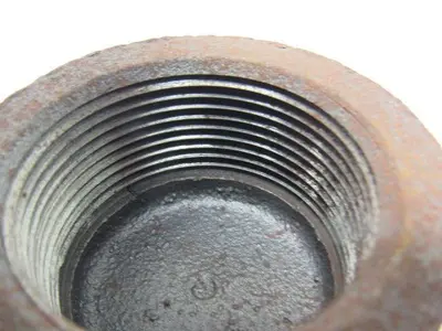 Ward Black Pipe Fitting Cap 1-1/2'' Malleable Iron