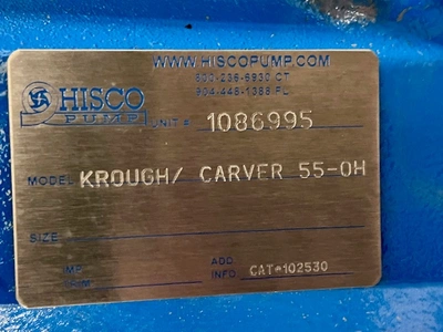 USED Carver Krough Carver 55-0H