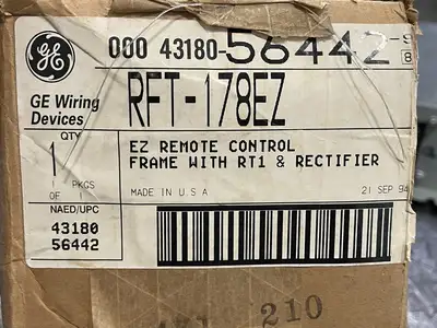 NEW GENERAL ELECTRIC RFT-178EZ